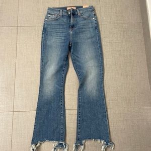 7 for all Mankind high waist slim kick jeans